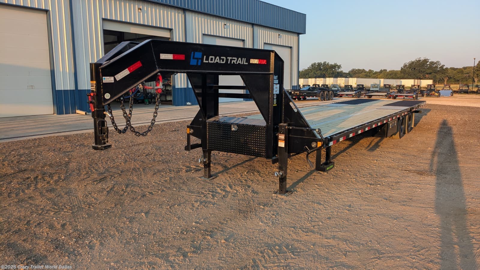GW SALE 5/6迄10%オフ トロレアイト　羽根付きロングイ 2026 Load Trail GL 102X36 Hydraulic Dovetail Gooseneck Trailer 25900