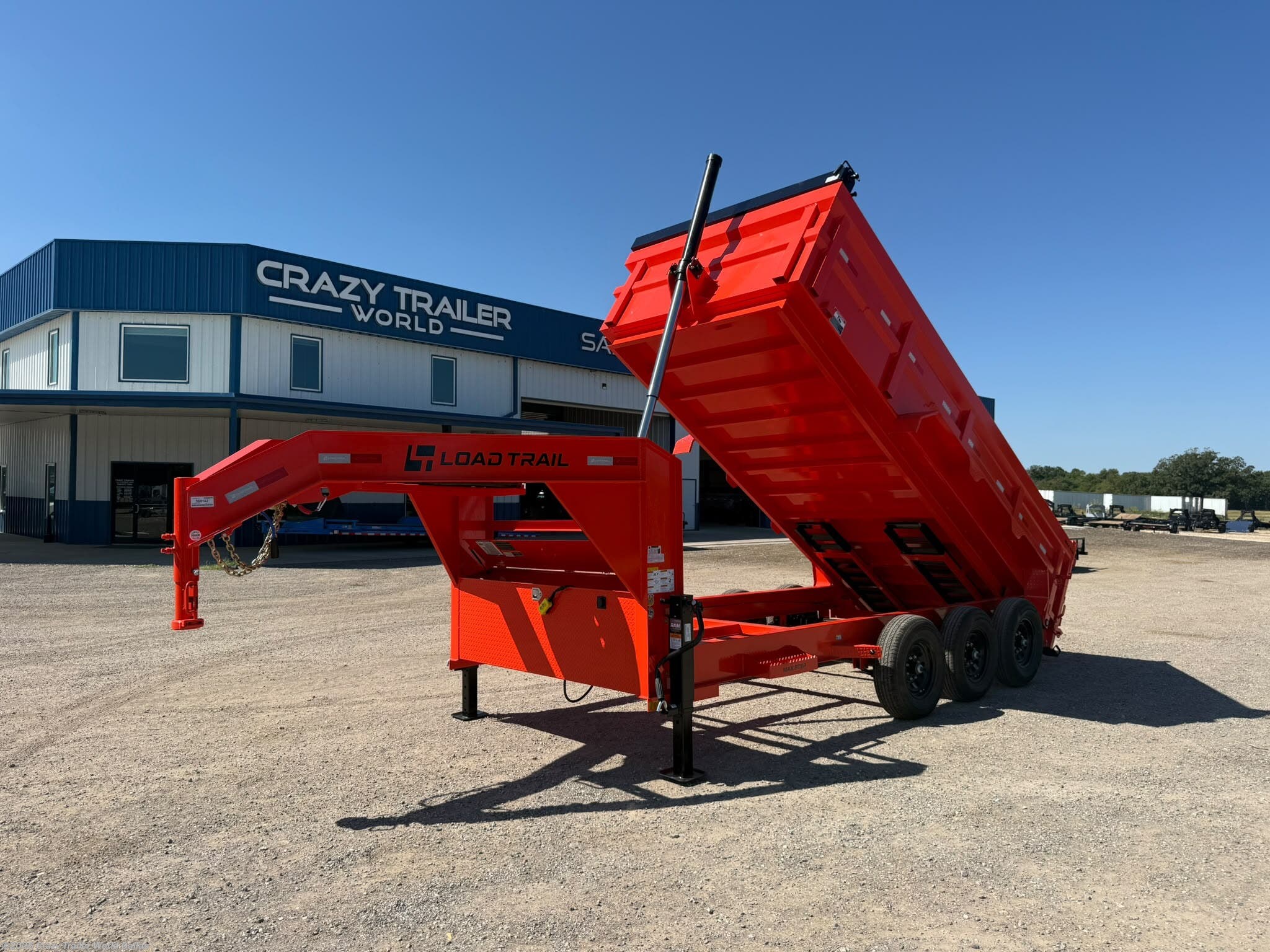 2026 Load Trail DG 83X14X3 Telescopic Gooseneck Dump Trailer 7GA 14K