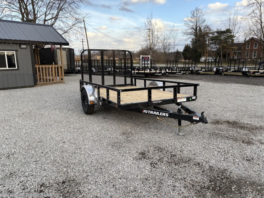 New 2025 PJ Trailers U7 77&quot;x10&apos; Utility Stock# 678250 available in Columbia Station, Ohio