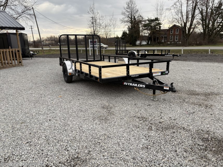 New 2025 PJ Trailers Utility 83&quot;x14&apos; SA Utility Stock# 678355 available in Columbia Station, Ohio
