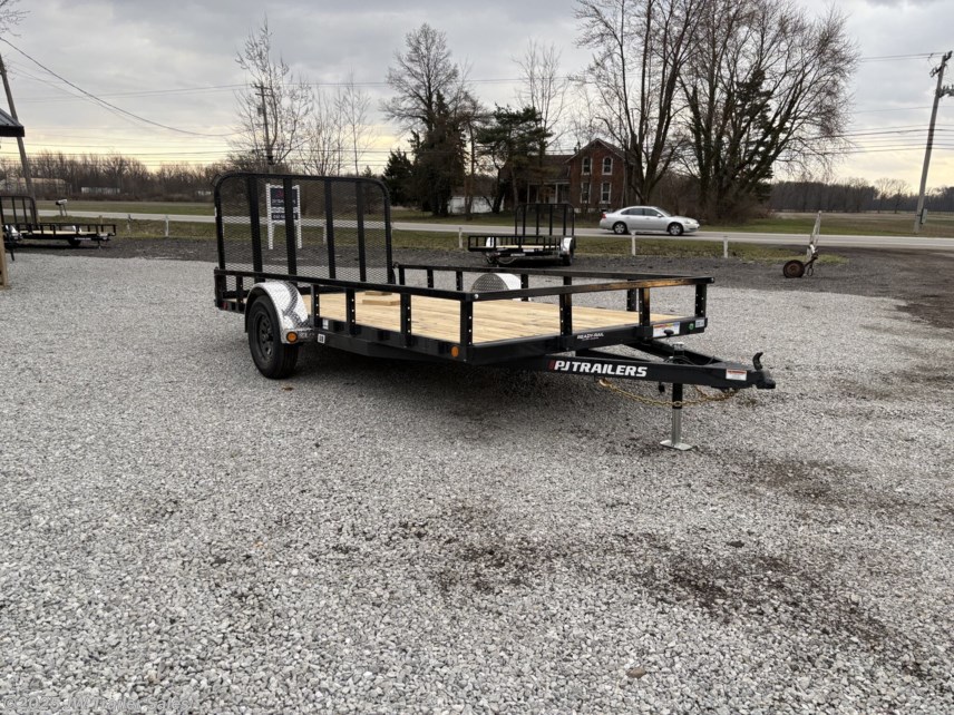 New 2025 PJ Trailers Utility 83&quot;x14&apos; SA Utility Stock# 678358 available in Columbia Station, Ohio