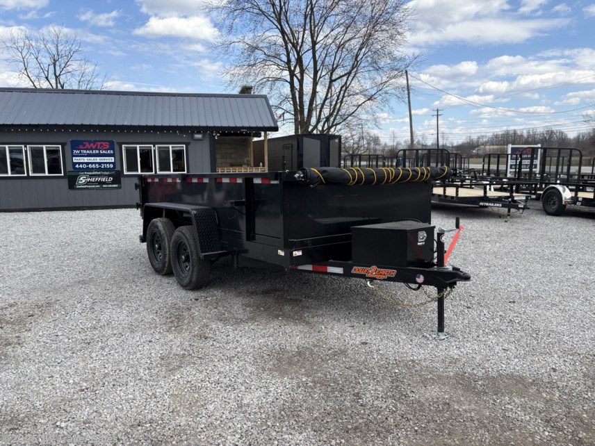 New 2025 Down 2 Earth 6x12 E-series dump stock#119205 available in Columbia Station, Ohio