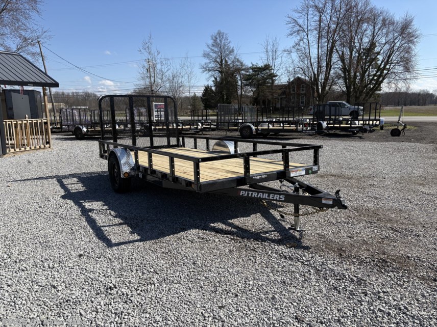 New 2025 PJ Trailers Utility 77&quot;x14&apos; SA Stock# 678686 available in Columbia Station, Ohio