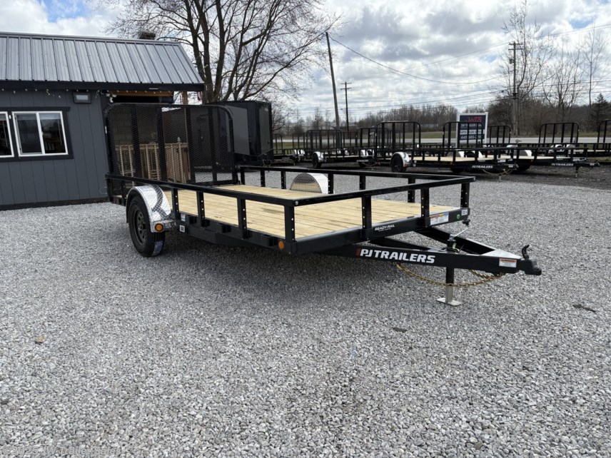 New 2025 PJ Trailers Utility 83x14 SA Stock# 678688 available in Columbia Station, Ohio
