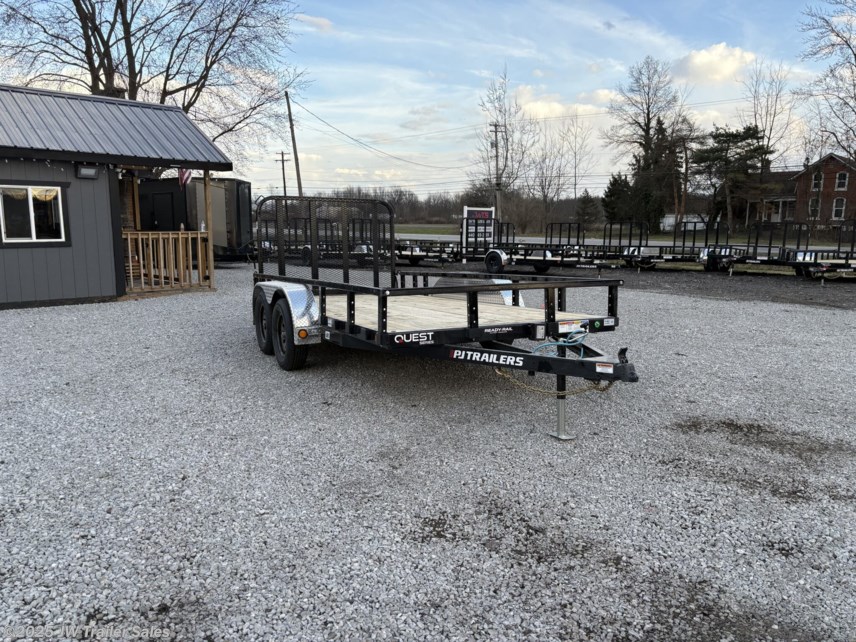 New 2025 PJ Trailers Utility 7x14ta STOCK# 678682 available in Columbia Station, Ohio