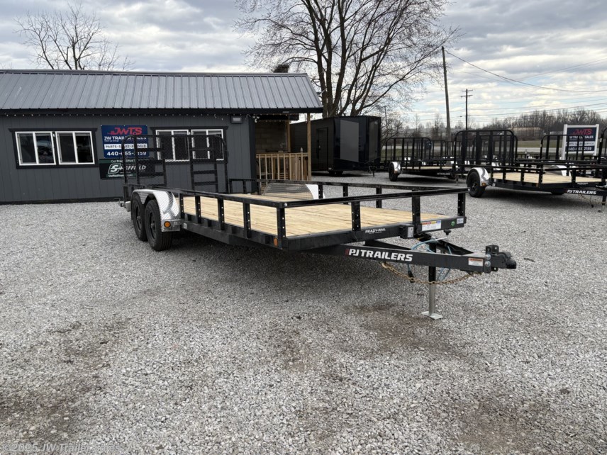 New 2025 PJ Trailers Utility 83X20TA STOCK# 678310 available in Columbia Station, Ohio