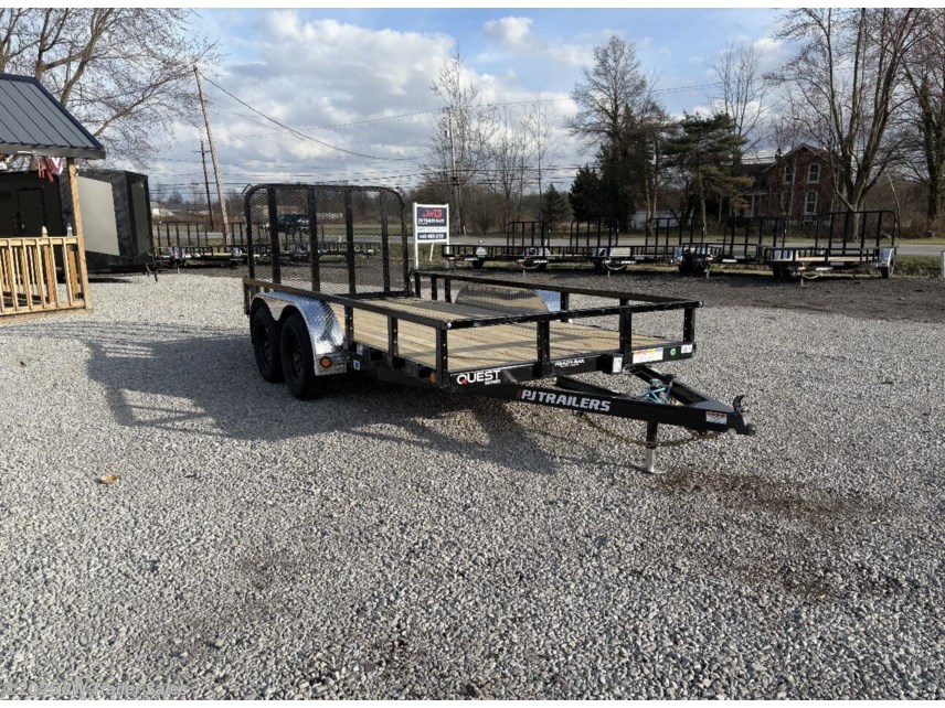 New 2025 PJ Trailers Utility 77x14TA STOCK#678659 available in Columbia Station, Ohio