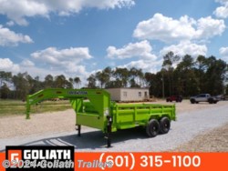 New 2024 Load Trail 83X14 Heavy Duty Gooseneck Dump Trailer 14K LB available in Hattiesburg, Mississippi