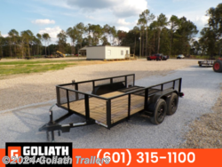 New 2024 Triple Crown 12&apos; Tandem Utility Trailer available in Hattiesburg, Mississippi