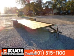 New 2024 Triple Crown 7X20 Flatbed Car Hauler Trailer 7K LB available in Hattiesburg, Mississippi