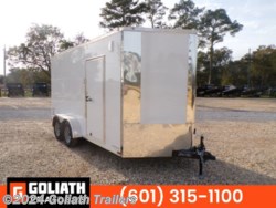 New 2024 Anvil 7X14 Extra Tall Enclosed Cargo Trailer Pro Series available in Hattiesburg, Mississippi