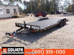 New 2024 Load Trail CH 102X20 Flatbed Equipment Trailer 9990 LB available in Hattiesburg, Mississippi