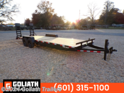 New 2024 Triple Crown 7X24 Flatbed Equipment Trailer 14K LB GVWR available in Hattiesburg, Mississippi