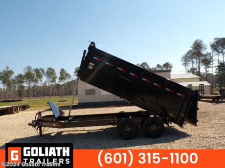 &lt;p&gt;83&quot; x 14&#39; Tandem Axle Dump Low-Pro Dump Trailer&lt;br&gt;* ST235/80 R16 LRE 10 Ply. &lt;br&gt;* 8&quot; x 13 lb. I-Beam Frame&lt;br&gt;* Standard Battery Wall Charger (5 Amp)&lt;br&gt;* Coupler 2-5/16&quot; Adjustable (6 HOLE)&lt;br&gt;* 2 - 7,000 Lb Dexter Spring Axles (&amp;nbsp; Elec FSA Brakes on both axles)&lt;br&gt;* Diamond Plate Fenders (weld-on)&lt;br&gt;* REAR Slide-IN Ramps 80&quot; x 16&quot;&lt;br&gt;* 16&quot; Cross-Members&lt;br&gt;* Jack Spring Loaded Drop Leg 1-10K&lt;br&gt;* Lights LED (w/Cold Weather Harness)&lt;br&gt;* 4 - D-Rings 4&quot; Weld On&lt;br&gt;* Rear Support Stands (2&quot; x 2&quot; Tubing)&lt;br&gt;* Road Service Program&amp;nbsp;&amp;nbsp;&lt;br&gt;* 48&quot; Dump Sides w/48&quot; 2 Way Gate (7 Gauge Floor)&lt;br&gt;* Front Tongue Mount (MAX-Box w/Divider)&lt;br&gt;* Spare Tire Mount&lt;br&gt;* Tarp Kit Front Mount&lt;br&gt;* Telescopic Cylinder&lt;br&gt;* Black (w/Primer)&lt;br&gt;DL8314072&lt;/p&gt;
&lt;ul&gt;
&lt;li&gt;
&lt;p class=&quot;MsoNormal&quot;&gt;If you are interested in this trailer, please contact the Dealership to ensure that this trailer is still available. All Trailers are discounted for Cash or Finance Price. Pricing of trailers on this web site may include options that may have been installed at the Dealership. The prices on the website do not include tax, title, plate and doc fees. Please contact the Dealership for latest pricing. Published price subject to change without notice to correct errors or omissions or in the event of inventory fluctuations. We charge a convenience fee on credit card purchases. Please contact store by email or phone for additional details.&lt;/p&gt;
&lt;p class=&quot;MsoNormal&quot;&gt;While every effort has been made to ensure display of accurate data, the listings within this web site may not reflect all accurate items. Accessories, color and options may vary. All Inventory listed is subject to prior sale. The trailer photo displayed may be an example only. Trailer Photos may not match exact trailer. Please confirm price with Dealership. See Dealership for details.&lt;/p&gt;
&lt;/li&gt;
&lt;/ul&gt;