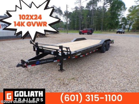 &lt;p&gt;&lt;strong&gt;102&quot; x 24&#39; Tandem Axle Equipment Trailer&lt;/strong&gt;&lt;br&gt;* ST235/80 R16 LRE 10 Ply. &lt;br&gt;* 8&quot; Frame For MAX Ramps Dove (ONLY)&lt;br&gt;* Coupler 2-5/16&quot; Adjustable (6 HOLE)&lt;br&gt;* Treated Wood Floor&lt;br&gt;* 2 - 7,000 Lb Dexter Spring Axles ( Elec FSA Brakes on both axles)&lt;br&gt;* Drive-Over Fenders 9&quot; (weld-on)&lt;br&gt;* MAX Ramps w/Dove&lt;br&gt;* 16&quot; Cross-Members&lt;br&gt;* Jack Spring Loaded Drop Leg 2-10K&lt;br&gt;* Lights LED (w/Cold Weather Harness)&lt;br&gt;* 4 - D-Rings 4&quot; Weld On&lt;br&gt;* 2&quot; - Rub Rail&lt;br&gt;* Road Service Program&amp;nbsp;&amp;nbsp;&lt;br&gt;* Tool Tray&lt;br&gt;* Spare Tire Mount&lt;br&gt;* Black (w/Primer)&lt;br&gt;CH0224072&lt;/p&gt;
&lt;ul&gt;
&lt;li&gt;
&lt;p class=&quot;MsoNormal&quot;&gt;If you are interested in this trailer, please contact the Dealership to ensure that this trailer is still available. All Trailers are discounted for Cash or Finance Price. Pricing of trailers on this web site may include options that may have been installed at the Dealership. The prices on the website do not include tax, title, plate and doc fees. Please contact the Dealership for latest pricing. Published price subject to change without notice to correct errors or omissions or in the event of inventory fluctuations. We charge a convenience fee on credit card purchases. Please contact store by email or phone for additional details.&lt;/p&gt;
&lt;p class=&quot;MsoNormal&quot;&gt;While every effort has been made to ensure display of accurate data, the listings within this web site may not reflect all accurate items. Accessories, color and options may vary. All Inventory listed is subject to prior sale. The trailer photo displayed may be an example only. Trailer Photos may not match exact trailer. Please confirm price with Dealership. See Dealership for details.&lt;/p&gt;
&lt;/li&gt;
&lt;/ul&gt;