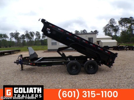 &lt;p&gt;&lt;strong&gt;83&quot; x 14&#39; Tandem Axle Dump Low-Pro Dump Trailer&lt;/strong&gt;&lt;br&gt;* ST235/80 R16 LRE 10 Ply. &lt;br&gt;* 8&quot; x 13 lb. I-Beam Frame&lt;br&gt;* Standard Battery Wall Charger (5 Amp)&lt;br&gt;* Coupler 2-5/16&quot; Adjustable (6 HOLE)&lt;br&gt;* 2 - 7,000 Lb Dexter Spring Axles ( Elec FSA Brakes on both axles)&lt;br&gt;* Diamond Plate Fenders (weld-on)&lt;br&gt;* REAR Slide-IN Ramps 80&quot; x 16&quot;&lt;br&gt;* 16&quot; Cross-Members&lt;br&gt;* Jack Spring Loaded Drop Leg 1-10K&lt;br&gt;* Lights LED (w/Cold Weather Harness)&lt;br&gt;* 4 - D-Rings 4&quot; Weld On&lt;br&gt;* Rear Support Stands (2&quot; x 2&quot; Tubing)&lt;br&gt;* Road Service Program&amp;nbsp;&lt;br&gt;* 24&quot; Dump Sides w/24&quot; 2 Way Gate (10 Gauge Floor)&lt;br&gt;* 1 - MAX-STEP (30&quot;)&lt;br&gt;* Front Tongue Mount (MAX-Box w/Divider)&lt;br&gt;* Spare Tire Mount&lt;br&gt;* Tarp Kit Front Mount&lt;br&gt;* Scissor Hoist w/Standard Pump&lt;br&gt;* Black (w/Primer)&lt;br&gt;DL8314072&lt;/p&gt;
&lt;ul&gt;
&lt;li&gt;
&lt;p class=&quot;MsoNormal&quot;&gt;If you are interested in this trailer, please contact the Dealership to ensure that this trailer is still available. All Trailers are discounted for Cash or Finance Price. Pricing of trailers on this web site may include options that may have been installed at the Dealership. The prices on the website do not include tax, title, plate and doc fees. Please contact the Dealership for latest pricing. Published price subject to change without notice to correct errors or omissions or in the event of inventory fluctuations. We charge a convenience fee on credit card purchases. Please contact store by email or phone for additional details.&lt;/p&gt;
&lt;p class=&quot;MsoNormal&quot;&gt;While every effort has been made to ensure display of accurate data, the listings within this web site may not reflect all accurate items. Accessories, color and options may vary. All Inventory listed is subject to prior sale. The trailer photo displayed may be an example only. Trailer Photos may not match exact trailer. Please confirm price with Dealership. See Dealership for details.&lt;/p&gt;
&lt;/li&gt;
&lt;/ul&gt;