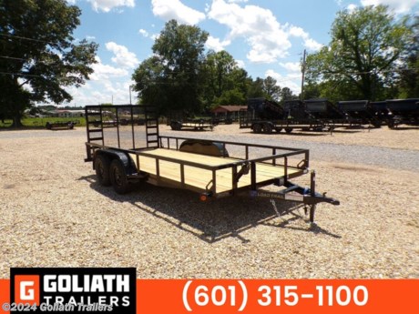 &lt;p&gt;83&quot; x 16&#39; Tandem Axle Utility Trailer&lt;br&gt;* ST205/75 R15 LRC 6 Ply. &lt;br&gt;* 2&quot; x 3&quot; Angle Frame&lt;br&gt;* Coupler 2&quot; A-Frame Cast&lt;br&gt;* Treated Wood Floor&lt;br&gt;* 2 - 3,500 Lb Dexter Spring Axles ( Elec FSA Brakes on both axles)&lt;br&gt;* Diamond Plate Fenders (weld-on)&lt;br&gt;* 4&#39; Fold Gate Tubing w/Exp. Metal&lt;br&gt;* 24&quot; Cross-Members&lt;br&gt;* Jack 2000 lb.&lt;br&gt;* Lights LED (w/Cold Weather Harness)&lt;br&gt;* Line Weld&lt;br&gt;* 4 - Corner Tie Downs&lt;br&gt;* Sq. Tube Side Rails (weld on)&lt;br&gt;* Road Service Program&amp;nbsp;&amp;nbsp;&lt;br&gt;* Spring Assist on Fold Gate&lt;br&gt;* Spare Tire Mount&lt;br&gt;* Black (w/Primer)&lt;br&gt;UE8316032&lt;/p&gt;
&lt;ul&gt;
&lt;li&gt;
&lt;p class=&quot;MsoNormal&quot;&gt;If you are interested in this trailer, please contact the Dealership to ensure that this trailer is still available. All Trailers are discounted for Cash or Finance Price. Pricing of trailers on this web site may include options that may have been installed at the Dealership. The prices on the website do not include tax, title, plate and doc fees. Please contact the Dealership for latest pricing. Published price subject to change without notice to correct errors or omissions or in the event of inventory fluctuations. We charge a convenience fee on credit card purchases. Please contact store by email or phone for additional details.&lt;/p&gt;
&lt;p class=&quot;MsoNormal&quot;&gt;While every effort has been made to ensure display of accurate data, the listings within this web site may not reflect all accurate items. Accessories, color and options may vary. All Inventory listed is subject to prior sale. The trailer photo displayed may be an example only. Trailer Photos may not match exact trailer. Please confirm price with Dealership. See Dealership for details.&lt;/p&gt;
&lt;/li&gt;
&lt;/ul&gt;