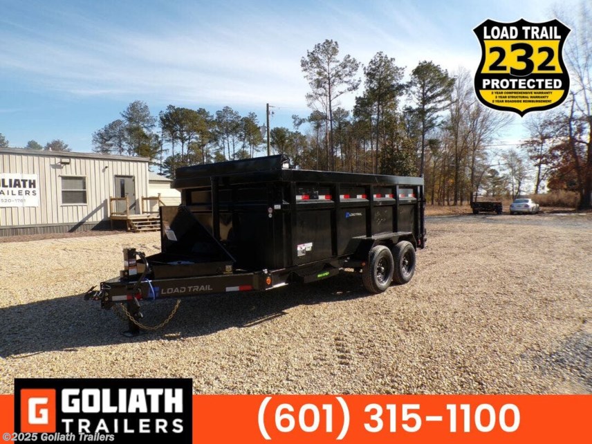 New 2025 Load Trail DL 83X16X3 Telescopic 7GA Floor Dump Trailer 14K GVWR available in Hattiesburg, Mississippi