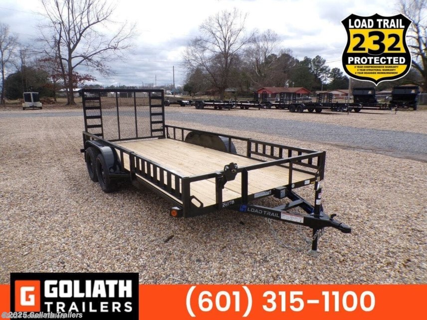 New 2025 Load Trail UE 83X16 Utility Trailer w/Side Load 7K GVWR available in Hattiesburg, Mississippi