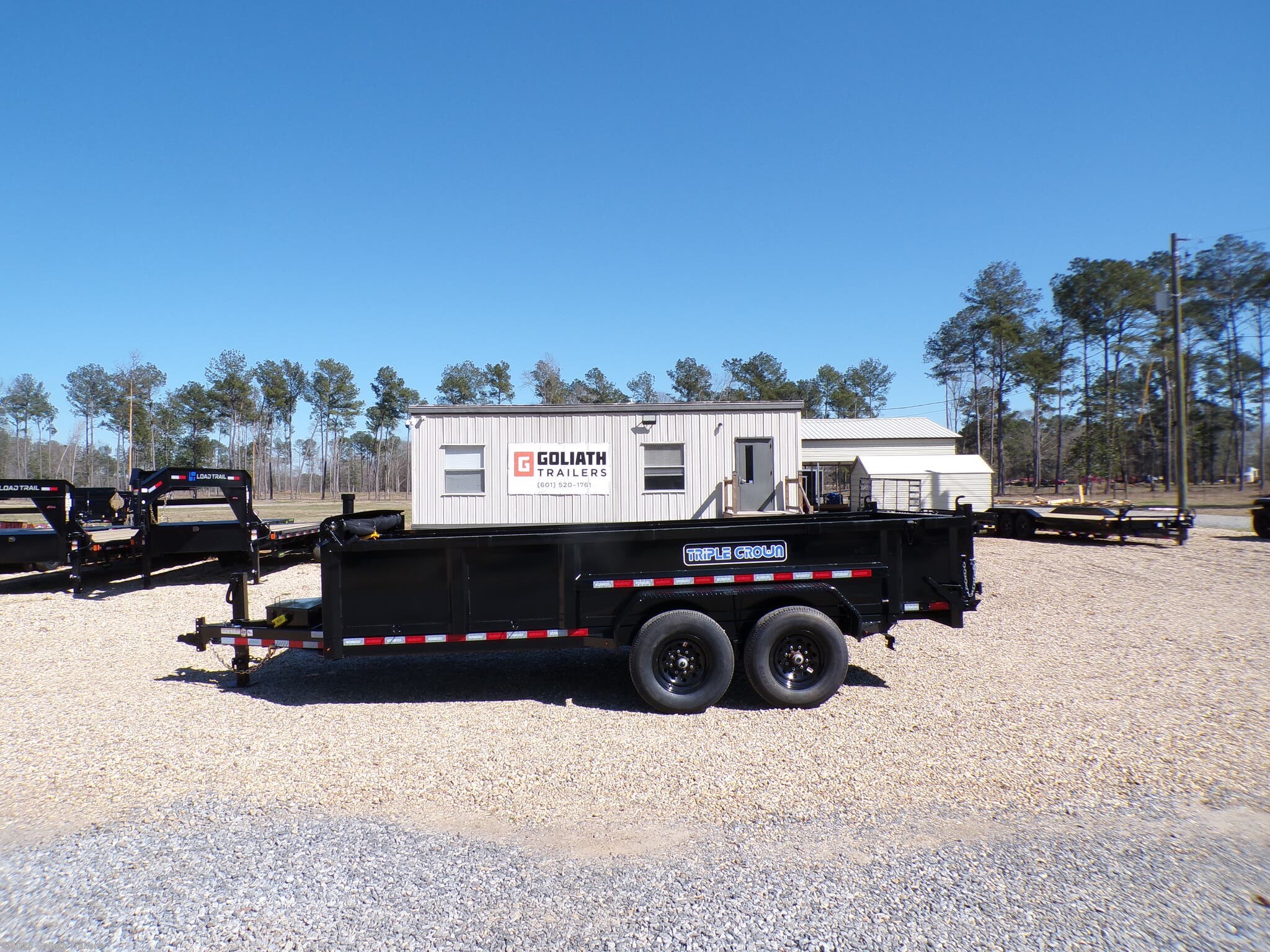 2025 Triple Crown 7X14 HD Dump Trailer 14K LB GVWR