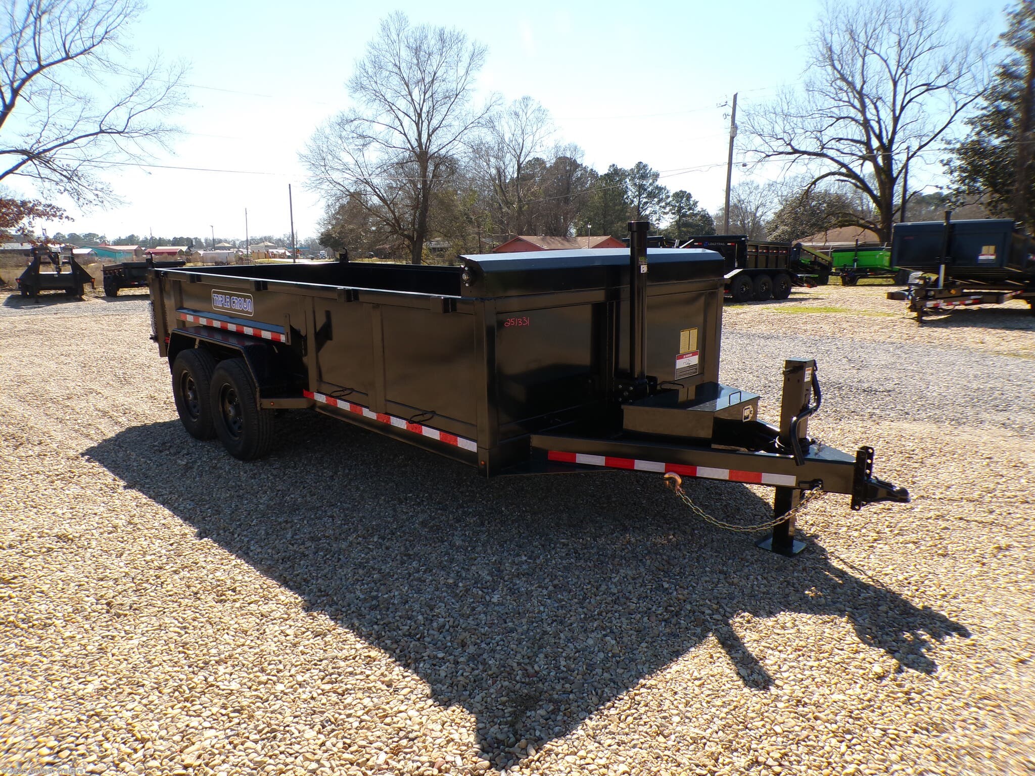 2025 Triple Crown 7X14 HD Dump Trailer 14K LB GVWR