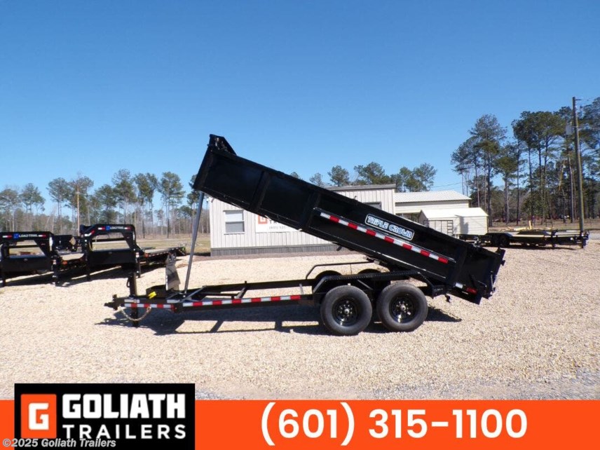 New 2025 Triple Crown 7X14 HD Dump Trailer 14K LB GVWR available in Hattiesburg, Mississippi