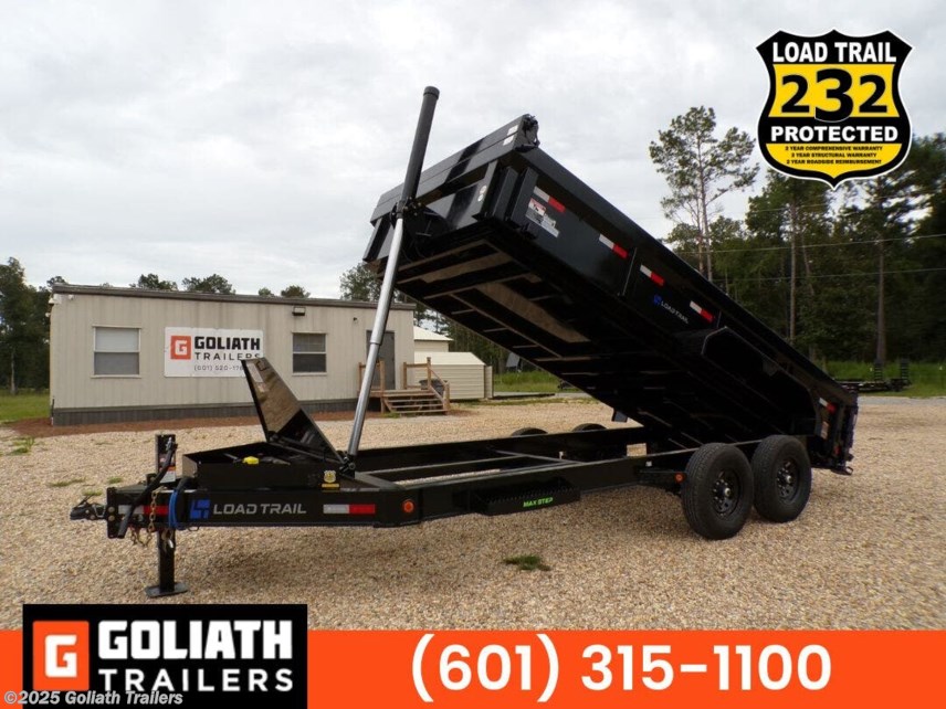 New 2025 Load Trail DL 83X16X2 Telescopic Dump 7GA Floor 14K GVWR available in Hattiesburg, Mississippi