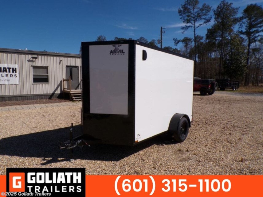 New 2025 Anvil 6X10 Extra Tall Enclosed Cargo Trailer available in Hattiesburg, Mississippi