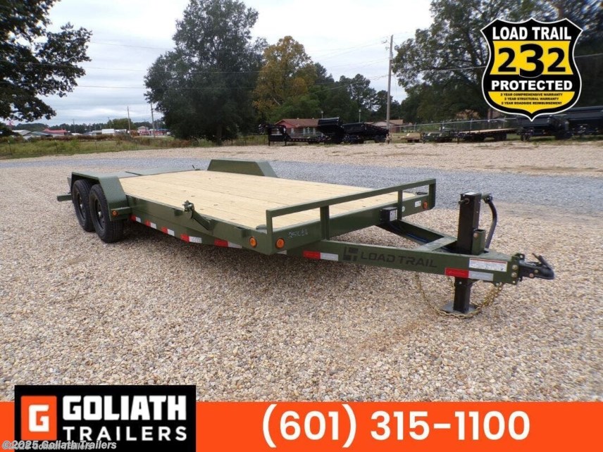 New 2025 Load Trail CH 83X20 Equipment Trailer w/MAX Ramps 14K GVWR available in Hattiesburg, Mississippi