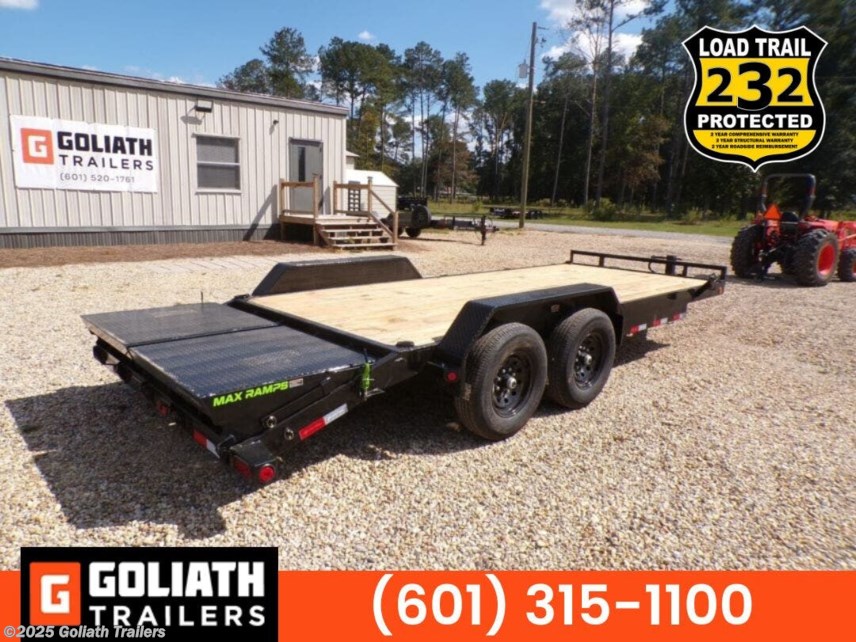 New 2025 Load Trail CH 83X20 Equipment Trailer w/MAX Ramps 14K GVWR available in Hattiesburg, Mississippi