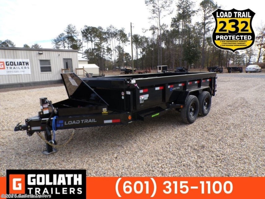 New 2025 Load Trail DL 83X14X2 Low Pro Dump Trailer 14K GVWR available in Hattiesburg, Mississippi