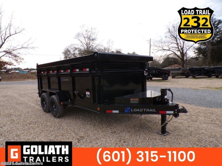 New 2025 Load Trail DL 83X14X4 Low Pro Dump Trailer 14K GVWR available in Hattiesburg, Mississippi