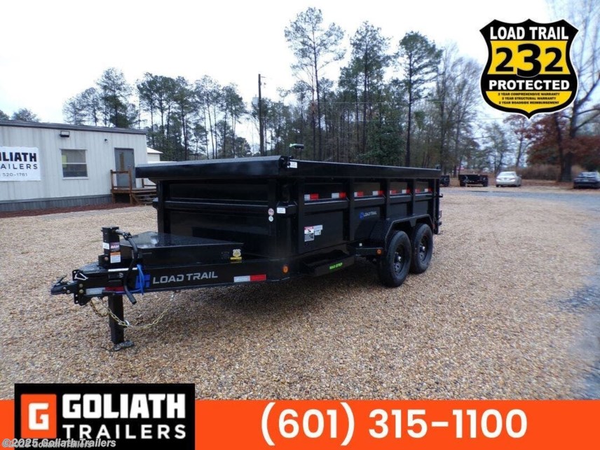 New 2025 Load Trail DL 83X14X3 Low Pro Dump Trailer 14K GVWR available in Hattiesburg, Mississippi