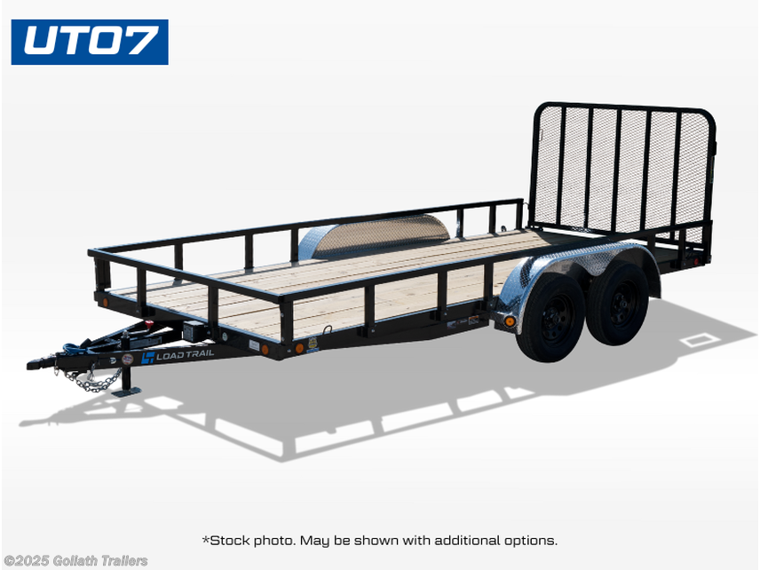 New 2025 Load Trail UT 102X16 Utility Trailer w/Side Rails 7K GVWR available in Hattiesburg, Mississippi