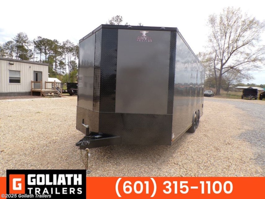 New 2025 Anvil 8.5X20 Extra Tall Enclosed Cargo Trailer 9.9K GVWR available in Hattiesburg, Mississippi