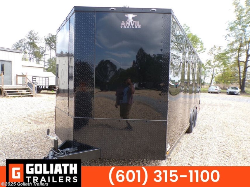 New 2025 Anvil 8.5X20 Extra Tall Enclosed Cargo Trailer 9.9K GVWR available in Hattiesburg, Mississippi