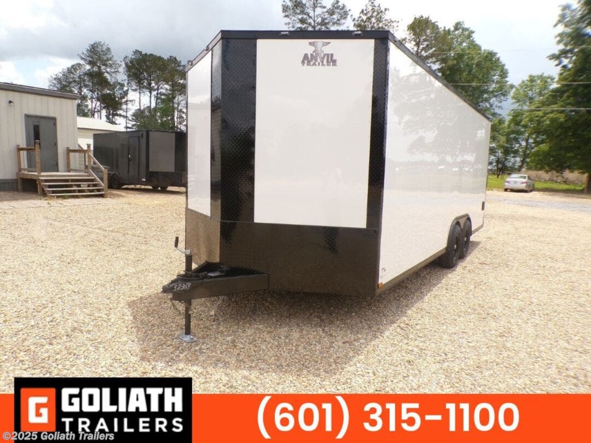 New 2025 Anvil 8.5X20 Extra Tall Enclosed Cargo Trailer 9.9K GVWR available in Hattiesburg, Mississippi