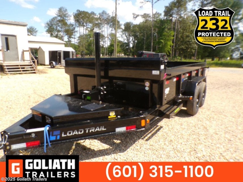 New 2025 Load Trail DL 83X14X2 Telescopic Dump 7GA Floor 14K GVWR available in Hattiesburg, Mississippi