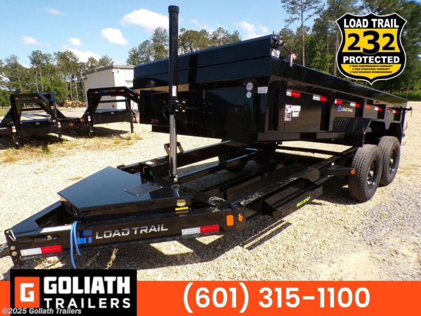 New 2025 Load Trail DL 83X14X24 Telescopic Dump Trailer 7GA Floor 14K GVW available in Hattiesburg, Mississippi