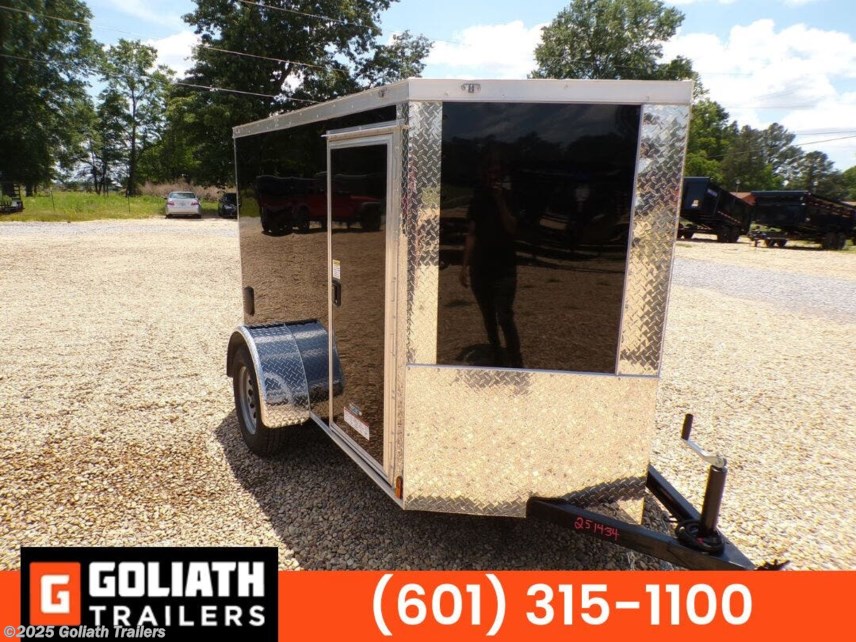 New 2025 Anvil 5X8 Enclosed Cargo Trailer available in Hattiesburg, Mississippi