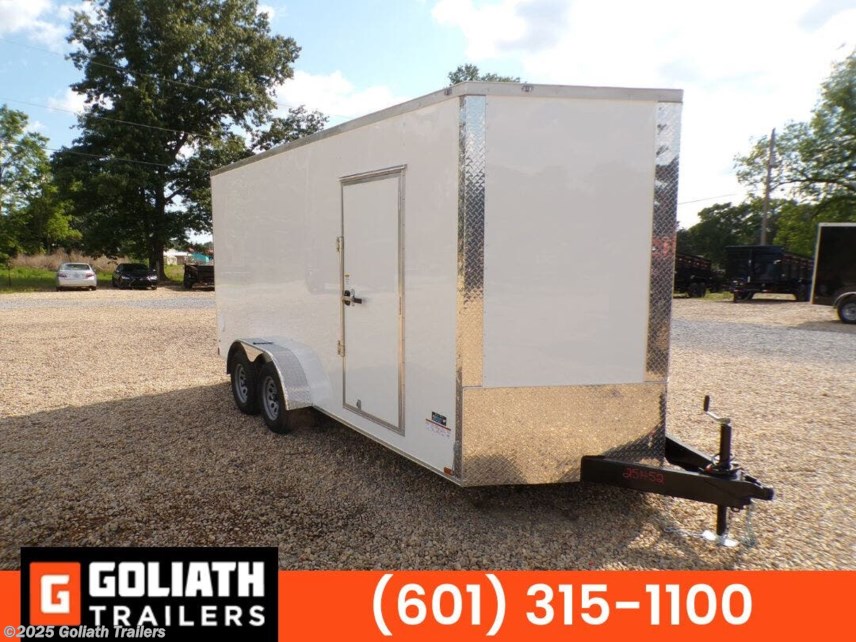 New 2025 Anvil 7X16 Extra Tall Enclosed Cargo Trailer 7K GVWR available in Hattiesburg, Mississippi