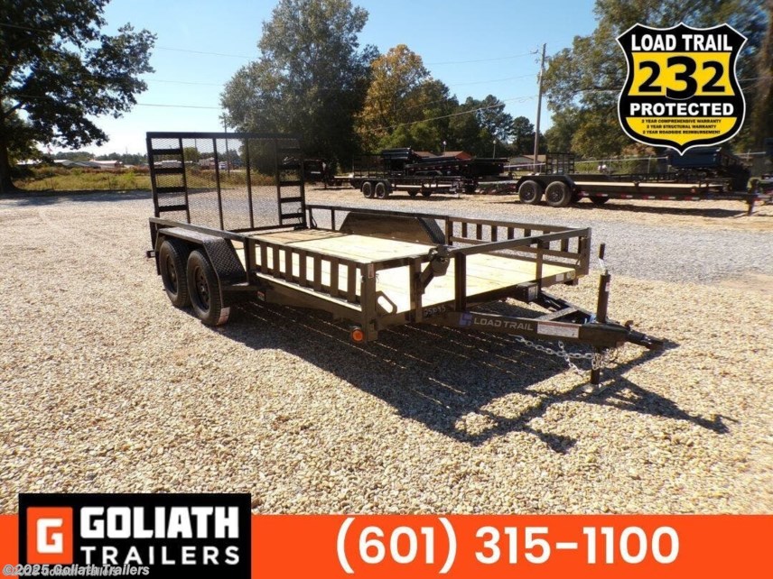 New 2025 Load Trail UE 83X14 Tandem Axle Utility w/ Side Load 7K GVWR available in Hattiesburg, Mississippi