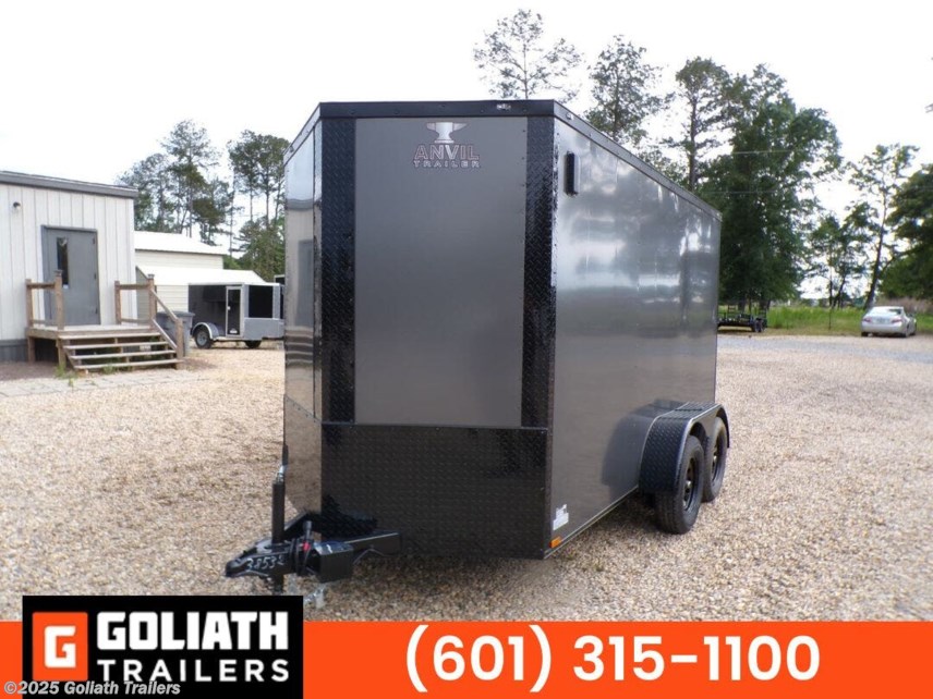 New 2025 Anvil 6X12 Extra Tall Enclosed Trailer 7K GVWR available in Hattiesburg, Mississippi