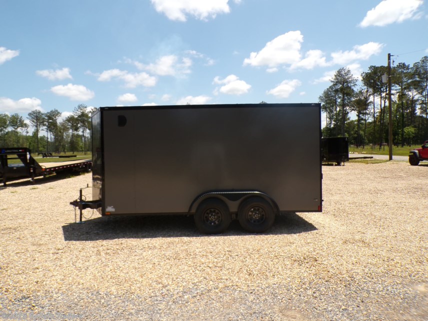 New 2025 Anvil 7X14 Extra Tall Blackout Enclosed Cargo Trailer 7K available in Hattiesburg, Mississippi