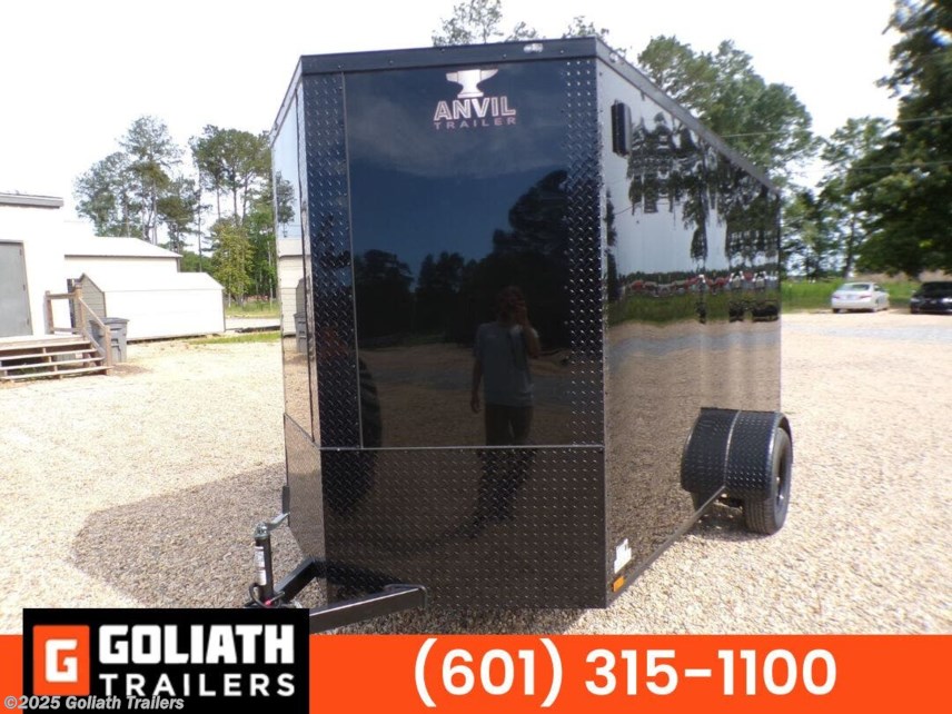 New 2025 Anvil 6X12 Extra Tall Enclosed Cargo Trailer 2990 GVWR available in Hattiesburg, Mississippi