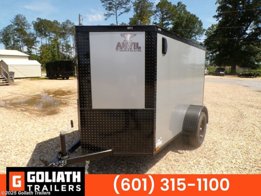 New 2025 Anvil 5X8 Blackout Pkg. Enclosed Cargo Trailer 2990 GVWR available in Hattiesburg, Mississippi