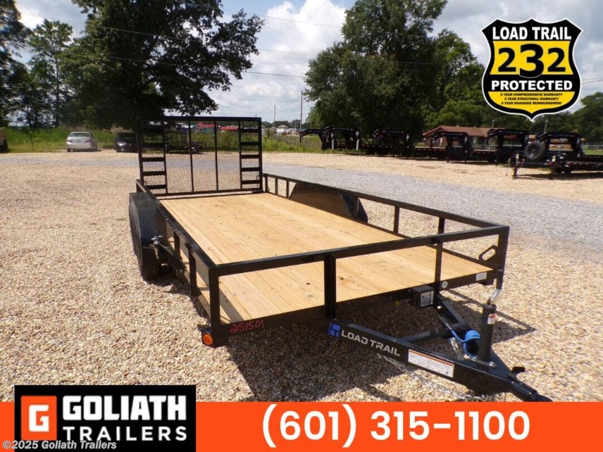 New 2025 Load Trail UE 83X16 Tandem Axle Utility Trailer 7K GVWR available in Hattiesburg, Mississippi