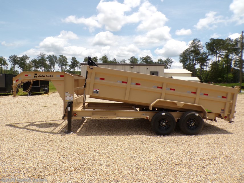 New 2025 Load Trail DG 83X16X3 Gooseneck Telescopic 7GA Floor Dump 14K available in Hattiesburg, Mississippi