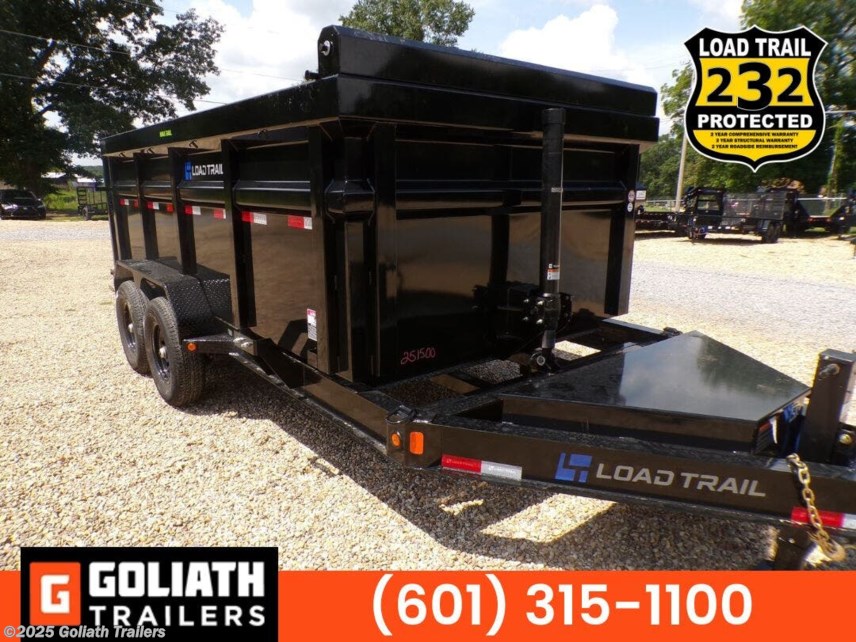 New 2025 Load Trail DL 83X14X4 Telescopic 7GA Floor Dump 14K GVWR available in Hattiesburg, Mississippi