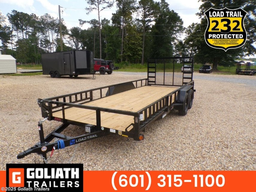 New 2025 Load Trail UE 83X18 Utility Trailer w/Side Load 7K GVWR available in Hattiesburg, Mississippi